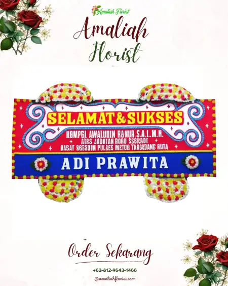Papan Bunga Ucapan Selamat Babura Sunggal